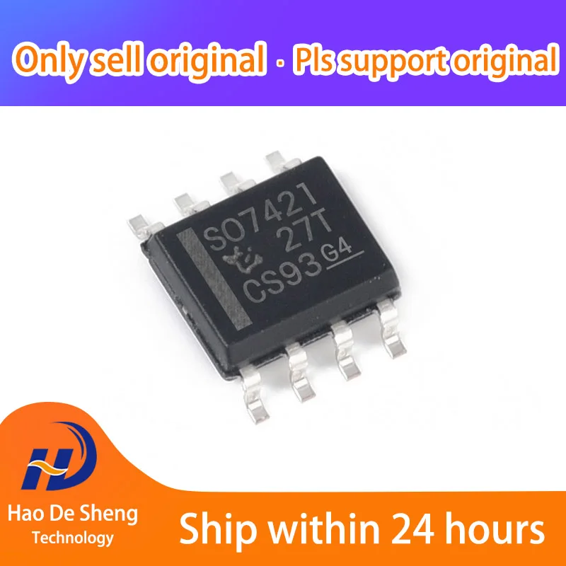 

10 шт./партия, цифровой изолятор ISO7421EDR SO7421 S07421 SOP-8