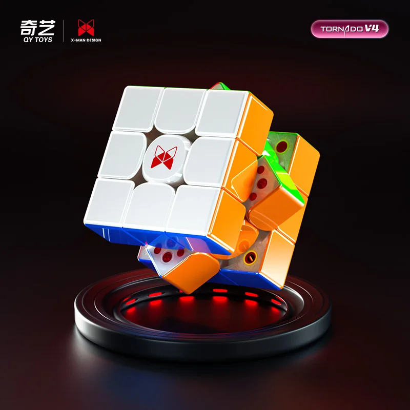 [Picube] QiYi XMD Tornado V4 3x3 Flagship Version Magnetic Magic Speed Cube QiYi XMD Tornado V4M Pioneer Version Puzzle Toys 5