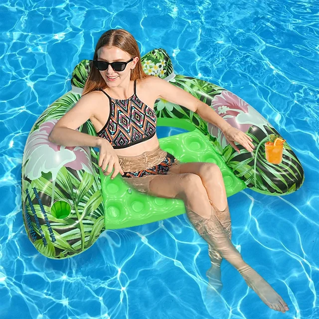 Inflatable Floating Pool Lounge Chair 2