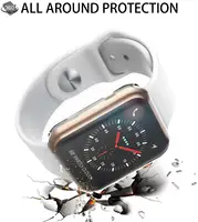 Coque de protection pour Apple Watch SE 9 8 7 6 5 4 38mm 40mm 41mm 42mm 44mm 45mm, accessoires de protection pour iWatch Ultra 3 2 1 49mm 6