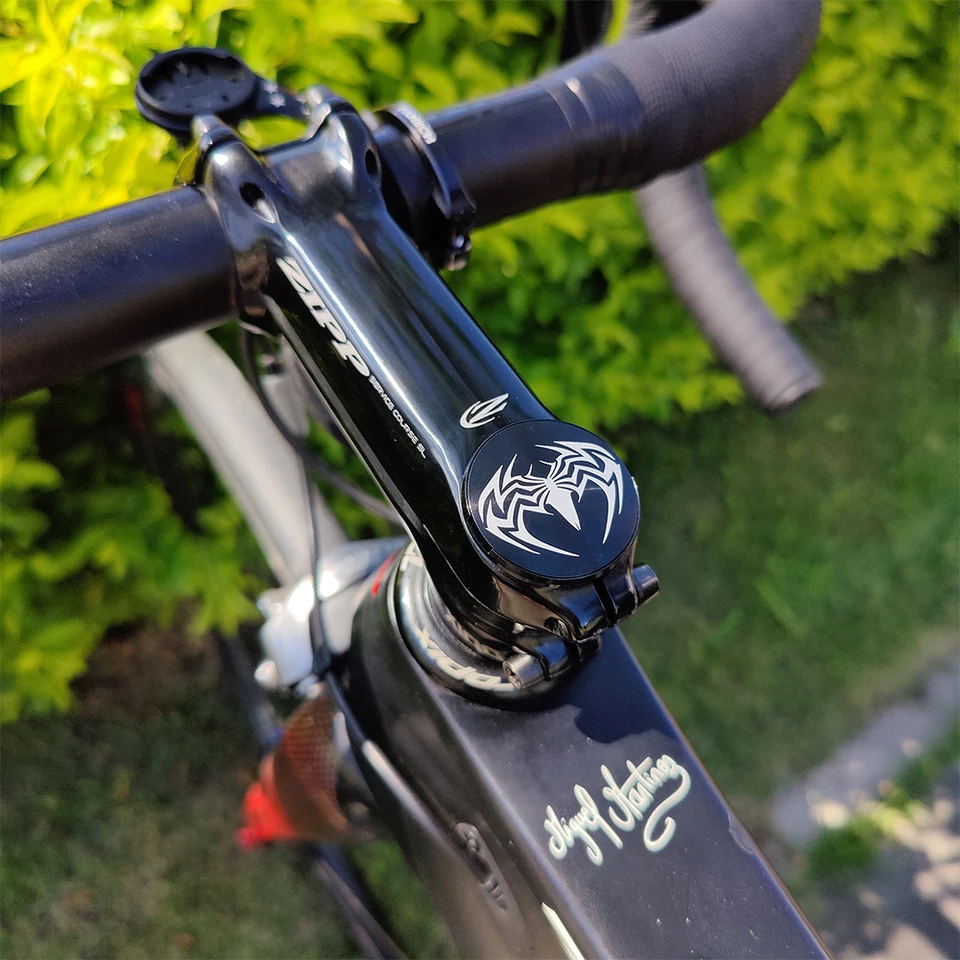 CLISPEED Aluminum Bicycle Headset Top Cap Stem Cap Cover For MTB Road Mountain Bicycle