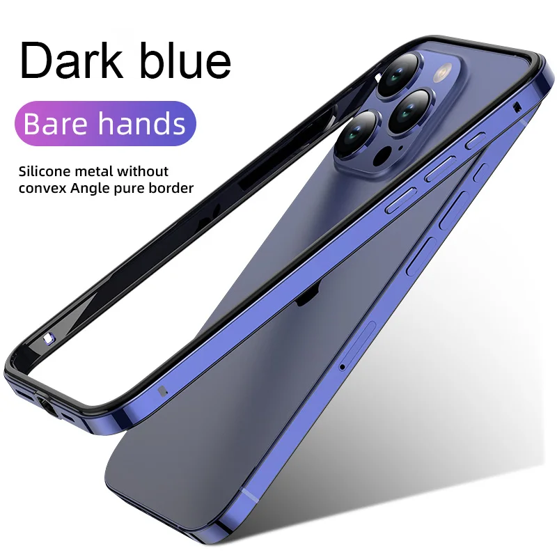 Enhanced Hybrid Silicone and Aluminum Phone Case with Heat-Resistant Bumper