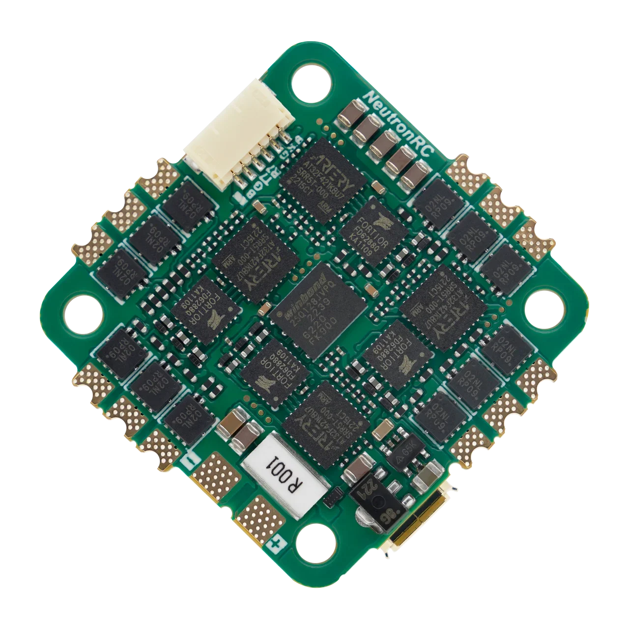 

AT32F435 mini AIO, 32 бит AM32 ESC, Контроллер полета платы с монтажным рисунком 25,5*25,5 мм для FPV дрона