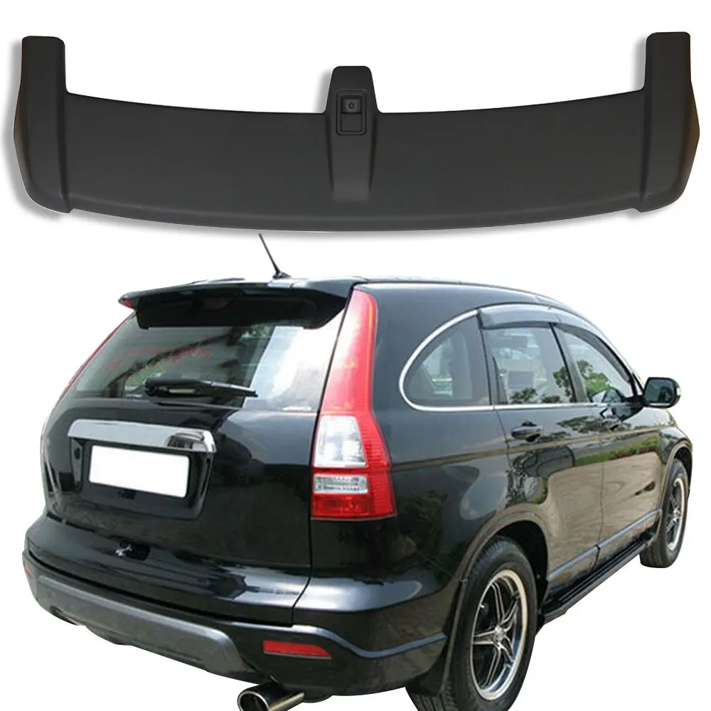 Rear Roof Top Spoiler For Honda For CRV For CR-V 2007-2011 Factory Style Unpainted ABS