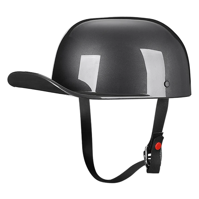 Baseball Motorcycle Helmet Retro Half 