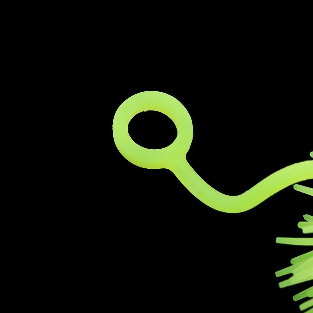 Random Kids Gifts Baby Elastic Toy Children Adult Elastic Glow Hair Ball Glowing Hair Flash Ball Vent Ball LED Light Up Toy