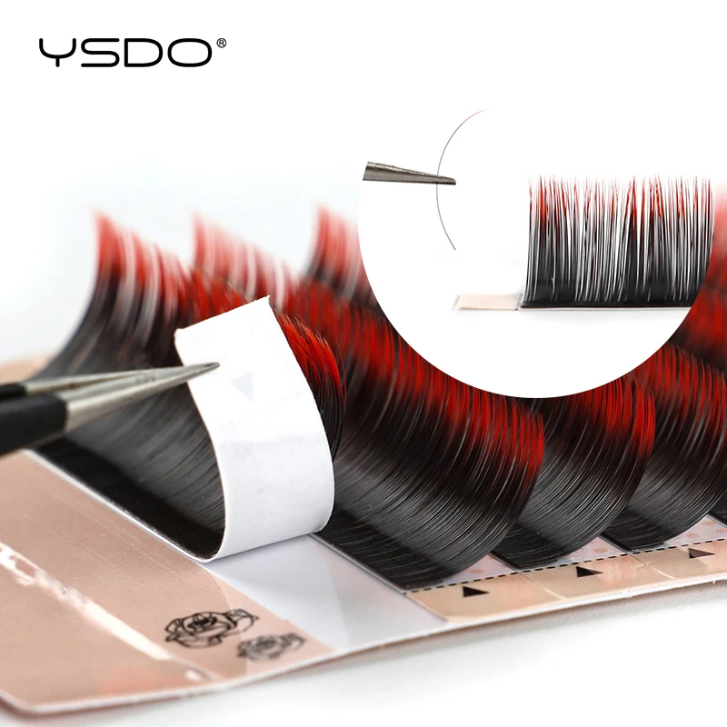 Faux Mink Individual Lashes C Curl Eyelash Extensions