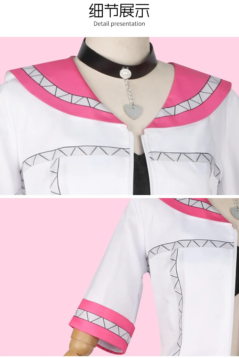 Persona 4: Rise Kujikawa | Pink School Uniform Cosplay Costume 24 Persona 4 Rise Kujikawa Sailor School Uniform Cosplay Costume
