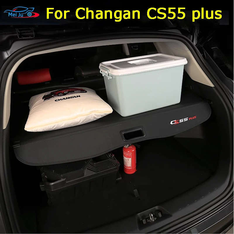 

For Changan CS55 plus II MK2 2022-2023 Rear Trunk Privacy Curtain Security Shield Cargo Cover Waterproof Interior Accessories