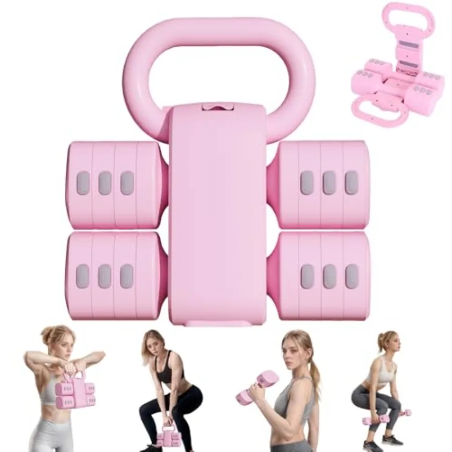 4-in-1 Adjustable Kettlebell Set 1