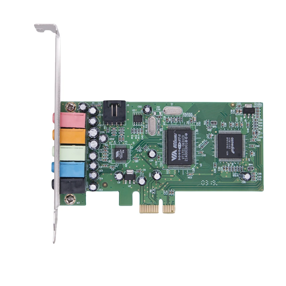 PCI-E   , 24 Ʈ, 48 KHz, CMI8738 Ĩ, ޴  ī, Ȩ þͿ 5.1 ä