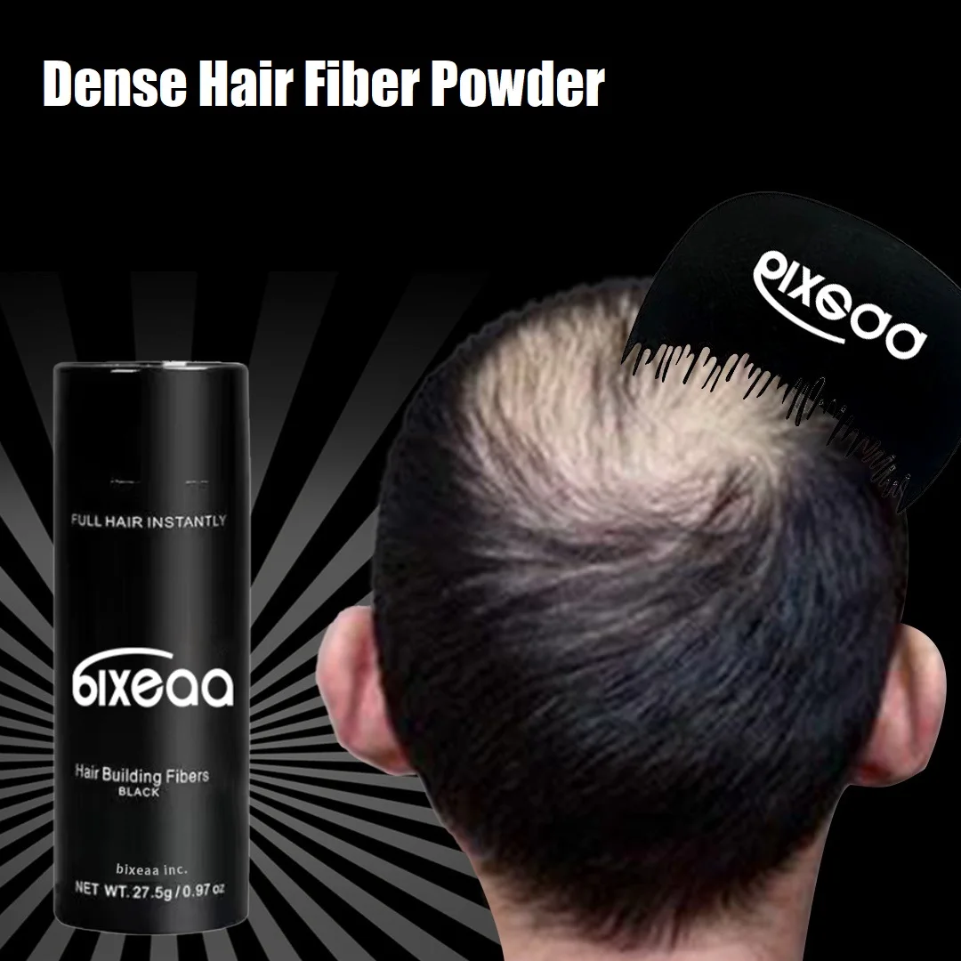 27.5g Hair Fibers Regrowth Powders Natural Dense Hair Fiber Powder Line Optimizer Sparse Filling Of Hairline Powder Fibers hair building powder hair building fibers