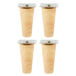 Home Improvement Furniture Legs Furniture Casters 2.6cm 4 Movable Legs 4 Protective Pads 4cm 4mounting Plates 8cm