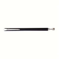 Enhanced Magnetic Pickup Tool - Durable Metal with Polished Finish for Effortless Retrieval of Metal Objects (Black 2LB)