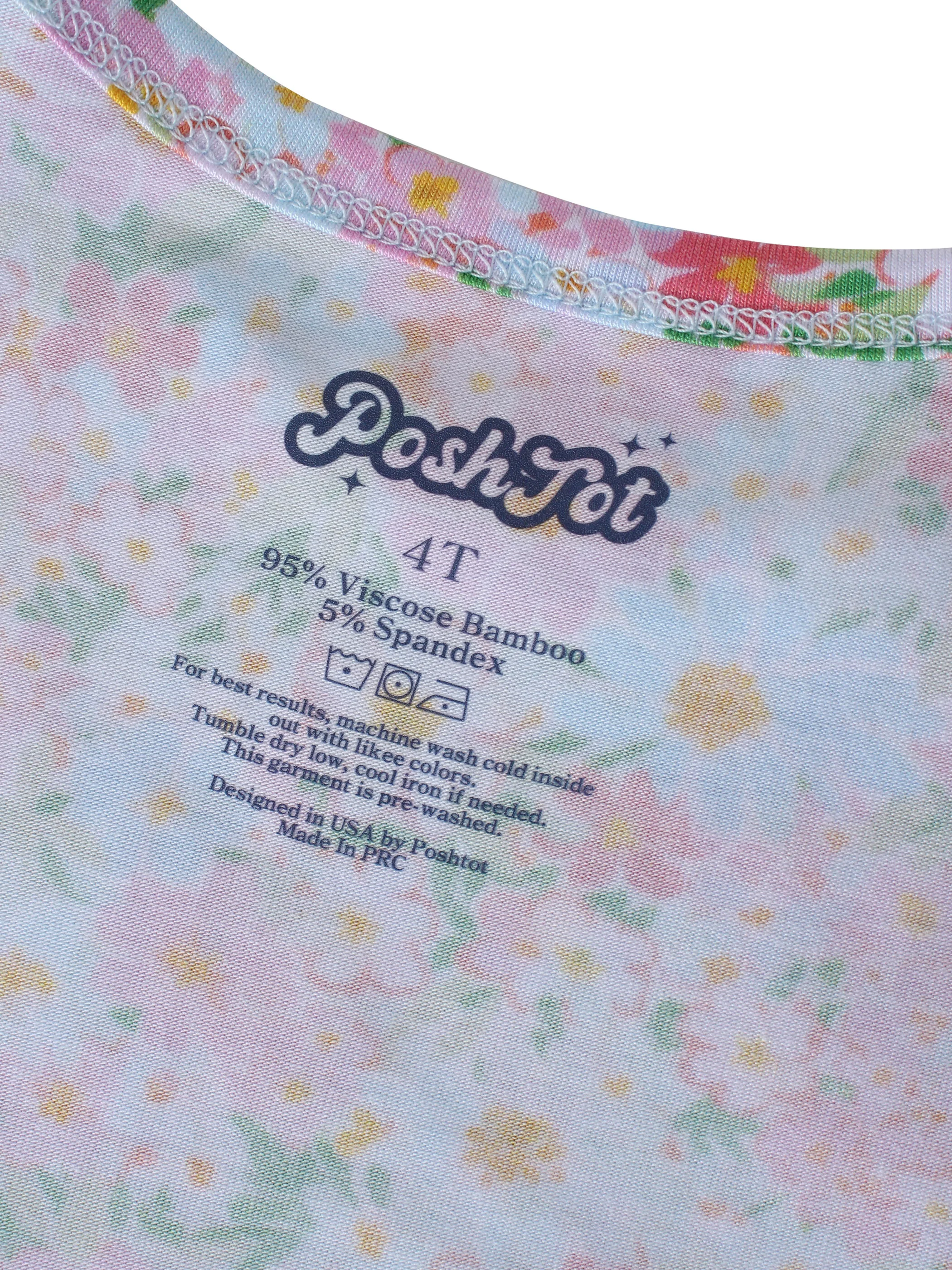 POSHTOT Full Star printed bamboo fiber super comfortable bamboo girls printed princess skirt, lady style