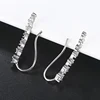 85912-611f0c.jpg Boucles d'oreilles longues en Zircon pour femmes, crochet, Clip, ensemble à quatre dents, escalade, manchette, bijoux à la mode, cadeaux, E527