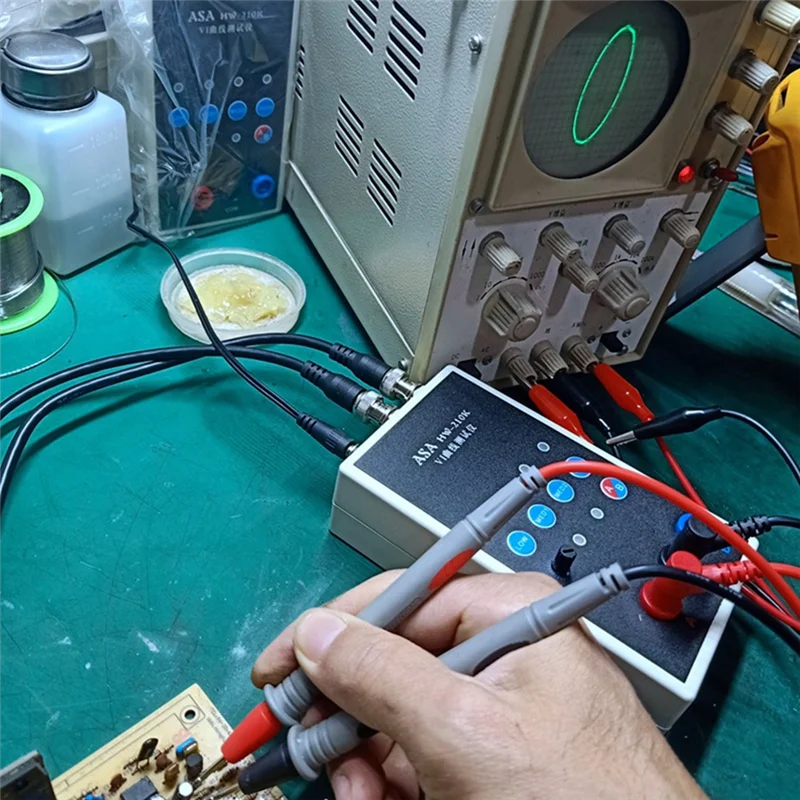 YHYS -210K Dual-Channel VI Curve Tester Circuit Board Online Detection ASA Tester 4 Gear Frequency Alternating Speed