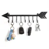 1pc Wall Mounted Arrow Shaped Key Holder, Decorative Key Holder, Household Organizer Key Hanger Rack Towel Rack，Coat rack 3