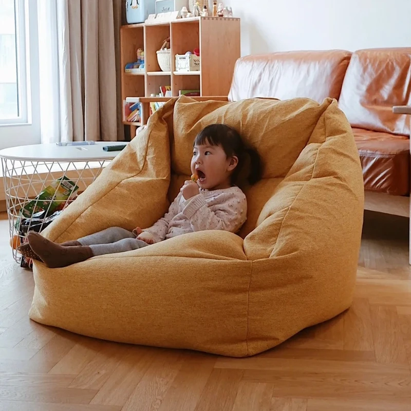 

Baby Nordic Unique Bean Bag Sofa Single Cozy Recliner Lazy Sofas Chaise Daybed Lounge Divani Da Soggiorno Home Furniture