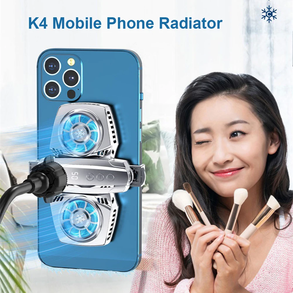 MobilePhoneCoolerDualRGBCoolingFanPhoneRadiatorForXiaomi