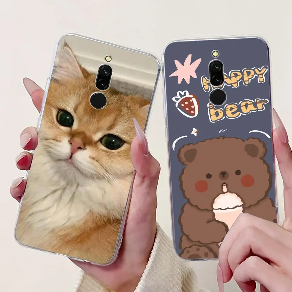 Lovely Funny Cartoon Soft Silicone Bumper Case