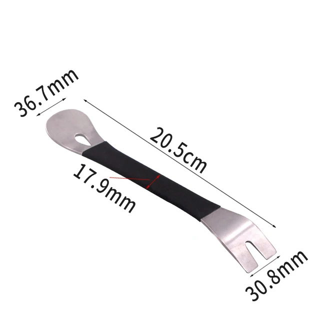 Car Trim Removal Tool Stainless Steel Durable Twoend Trim Removal