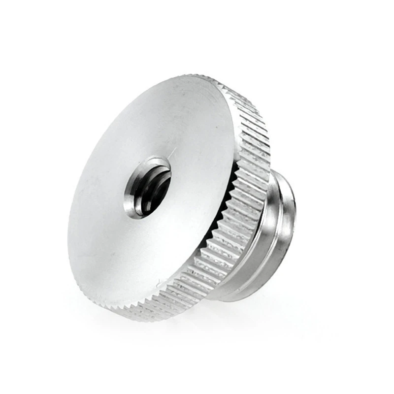 

Silver Adapter Metal Alloy Threaded Screw Adapter 1/4-inch Female to 5/8-inch Male Adapter Used for La-ser Level Tripod