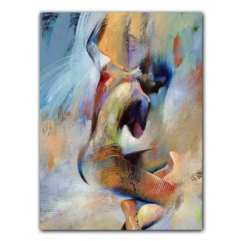 

High Quality Hand Painted Man Oil Painting Canvas Art Abstract Oil Canvas Fashion Wall Art for Bedroom Home Decoration Mural