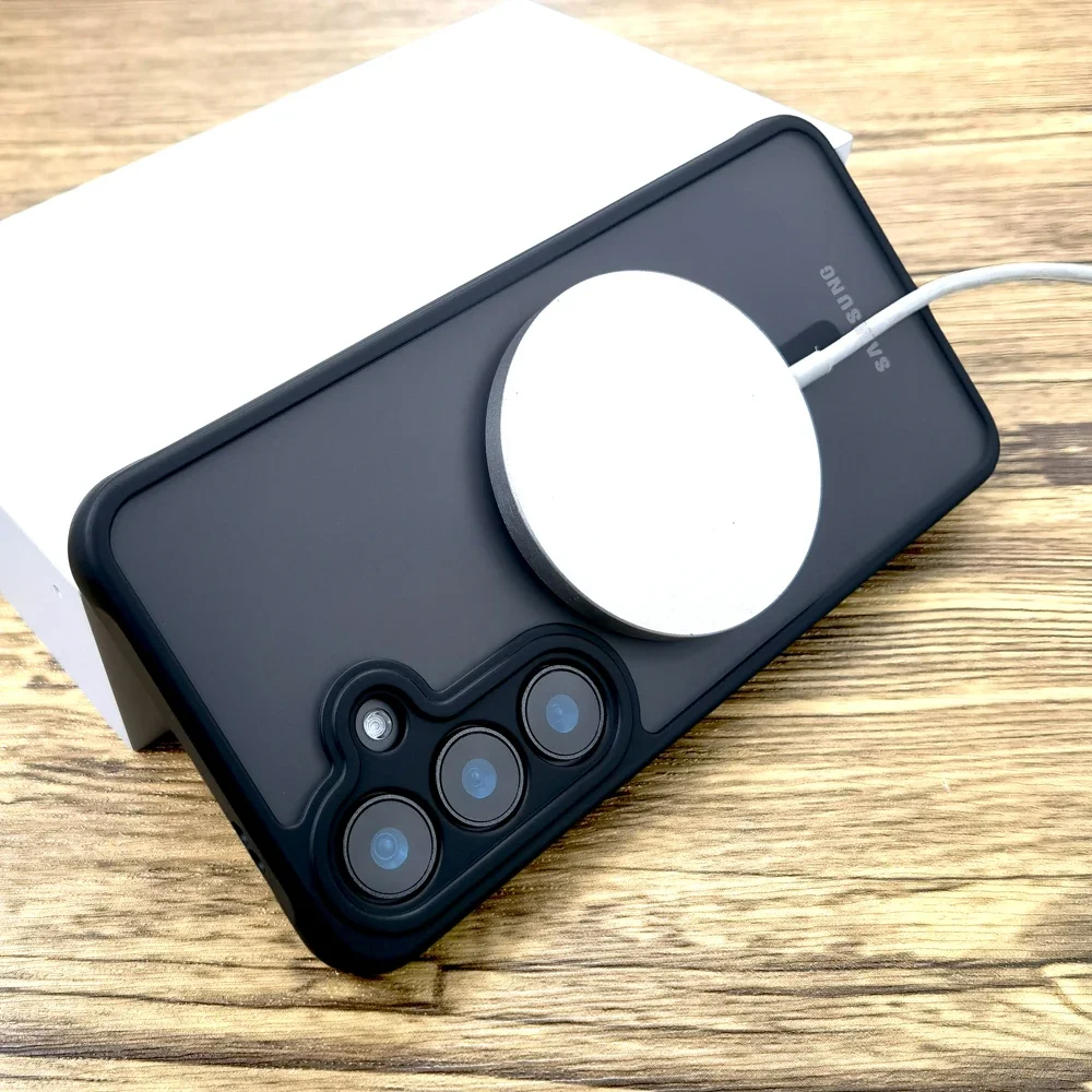 Luxury Matte Anti-Fingerprint Magsafe Wireless Charging Case