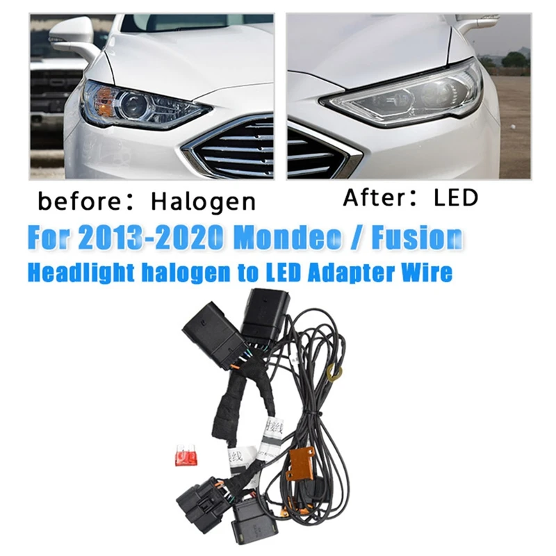 For 2013 2020 Ford Mondeo / Fusion From Halogen To