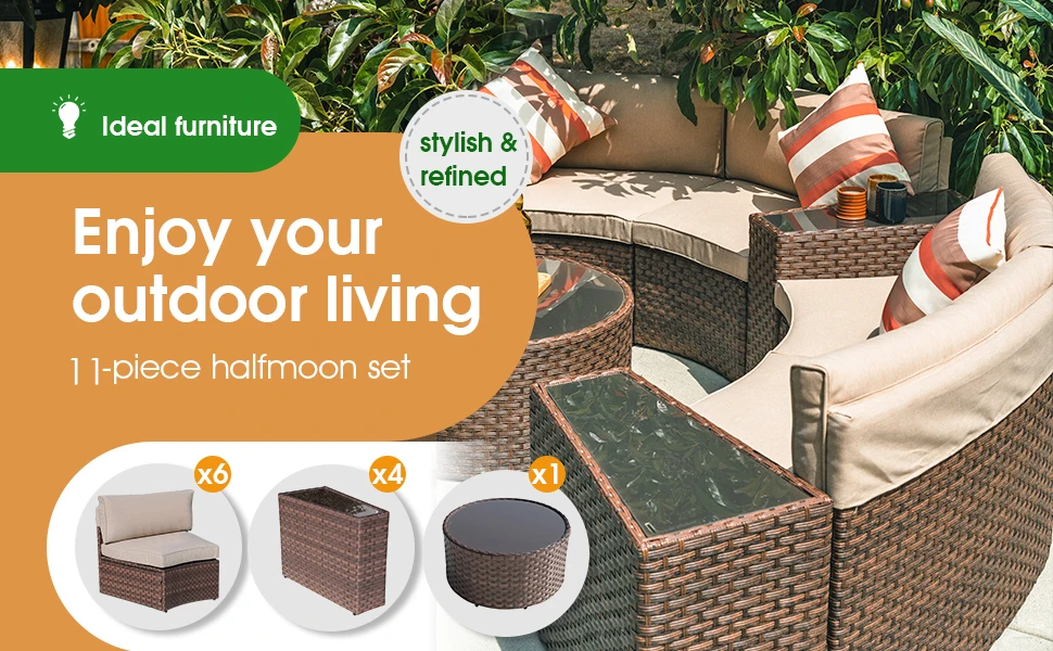 patio round set