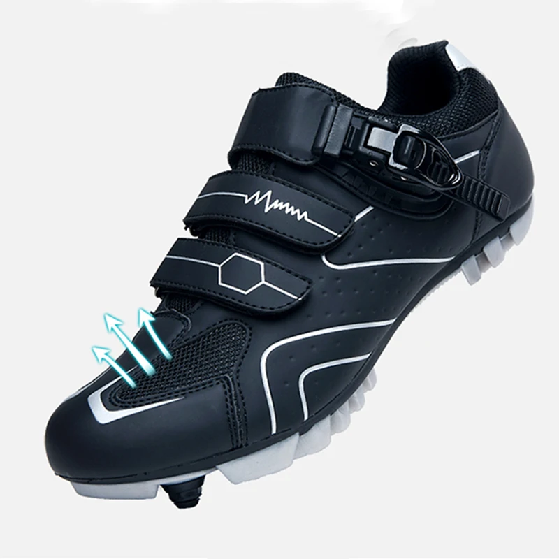 Unisex Cycling Sneaker MTB Shoes with Men Cleat Road Dirt Bike Flat Racing Women Bicycle Mountain Spd Mtb Shoes Zapatillas Mtb 2