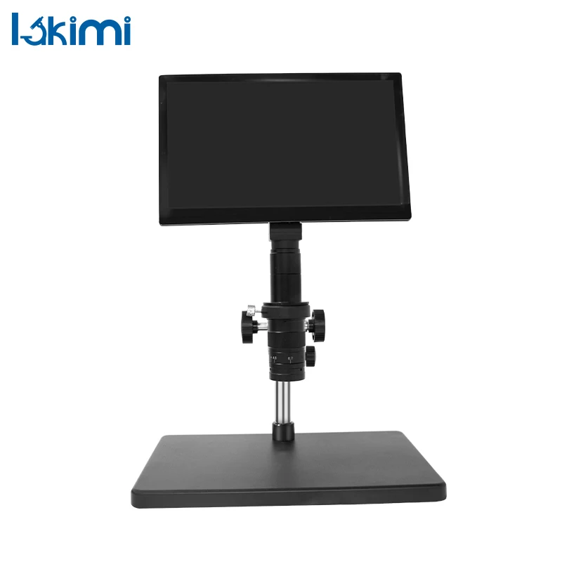 LAKIMI 전문 삼안 주얼리 스테레오 현미경 납땜 전자 용접, 카메라 HDMI USB 디지털 비디오 휴대 전화용