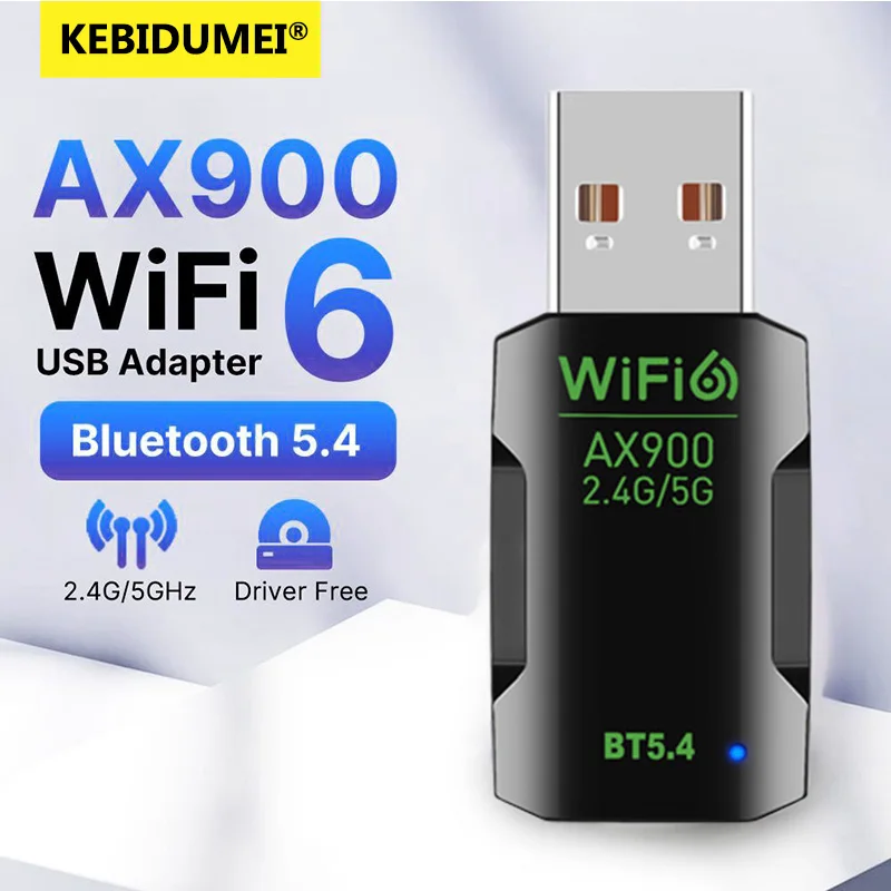 QGOO Wireless WiFi Adapter For Desktop PC - AC1300Mbps USB 3.0 Network Dongle Wi