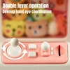 Mini Claw Machine Toys for Kids DIY Prizes Gashapon Coin Operated Play Game Arcade Crane Doll Machines Children Christmas Gifts 4