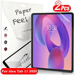 2 - Pack Paper Feel Screen Protectors - Ultra Clear, High Anti - Scratch, Soft TPU Film (Idea Tab Pro 12.1)