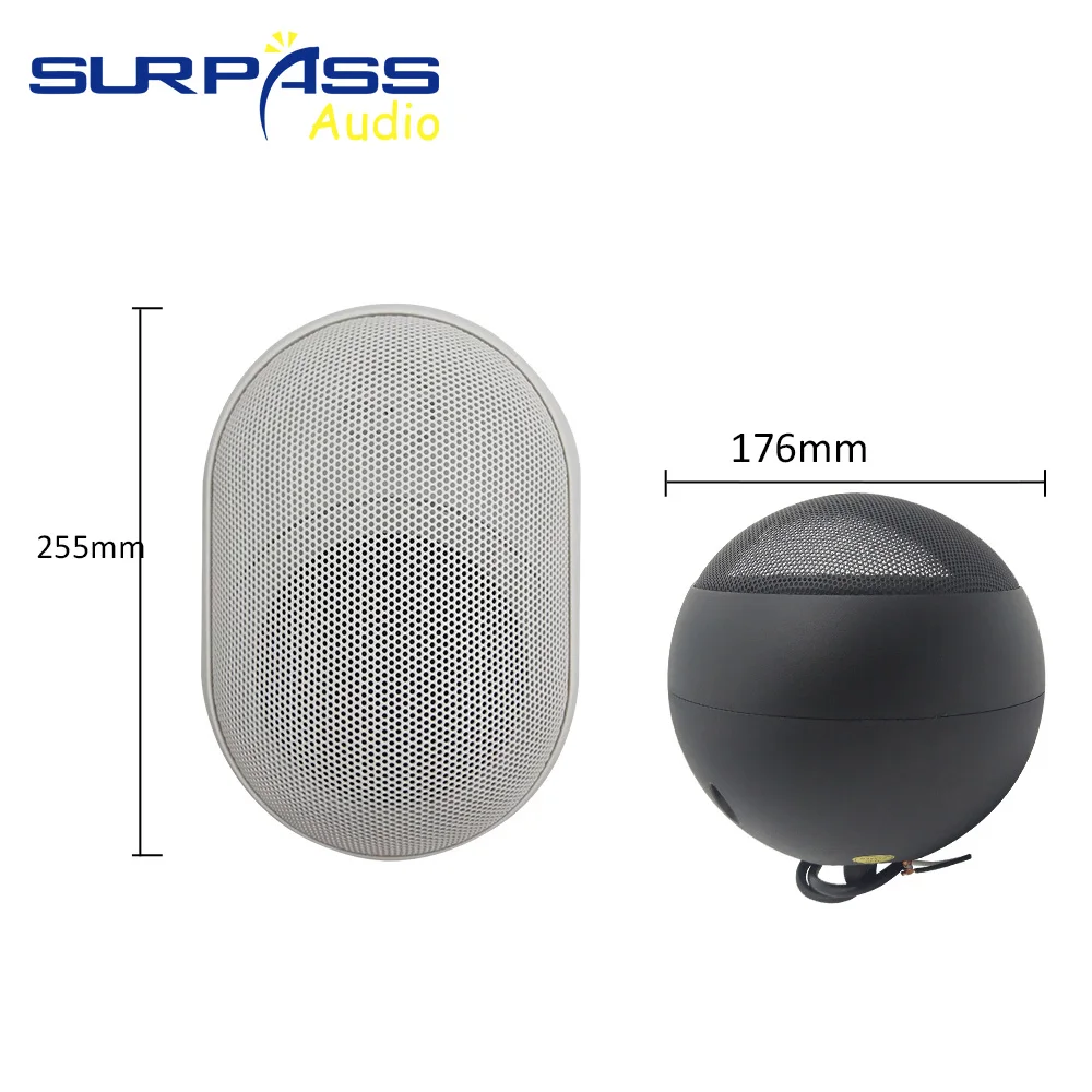 Waterproof IP55 Wall Mount Speaker 15W Public Address PA System Outdoor Stereo Loudspeaker for Home Theater Shops Hotel Rooms