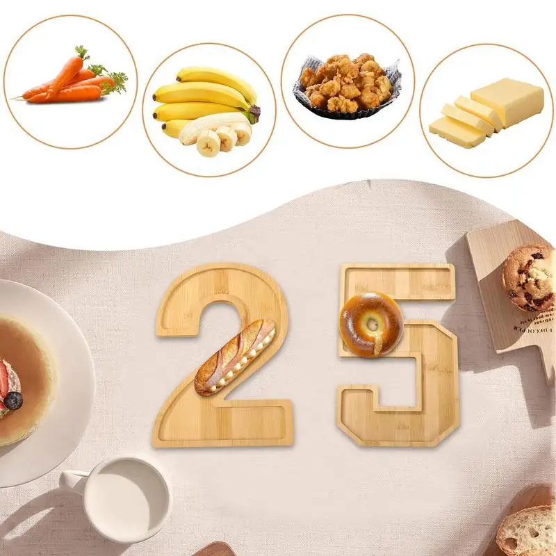 2025 Charcuterie Board 2025 Number Boxes For Charcuterie Wooden Large Charcuterie Board Box Platter For Parties Chocolate 5