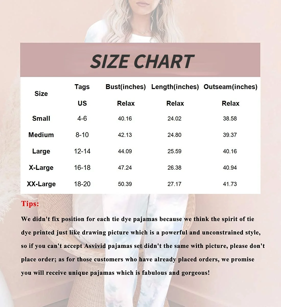 Рисунок 5 - Женский пижамный комплект с принтом