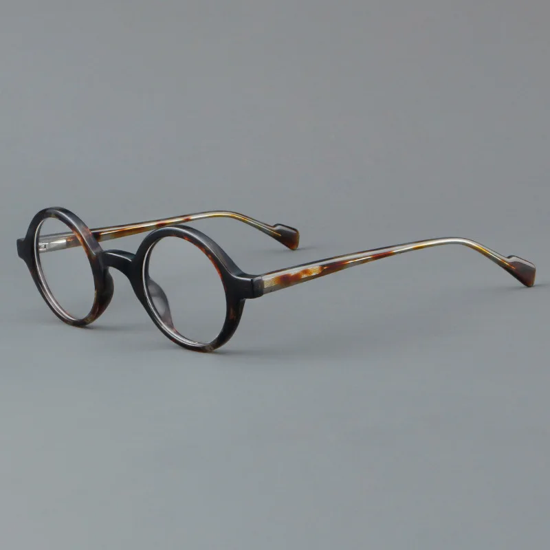 30129 retro eyeglass frame Republic of China round frame myopia flat light