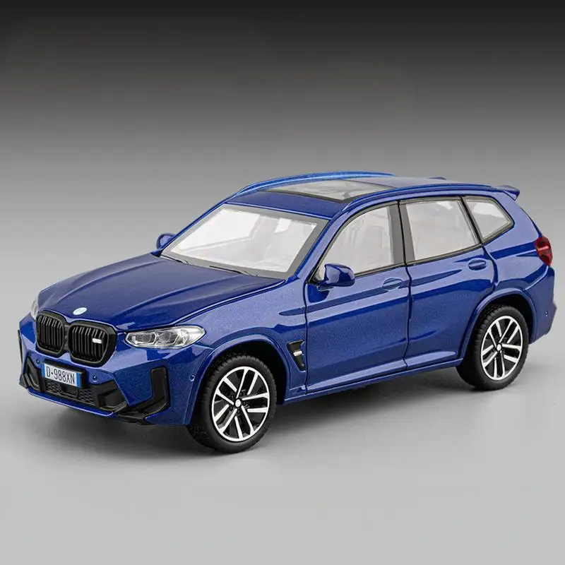1:32 BMW X3M SUV Alloy Metal Diecast Model Car Sound & Light Pull