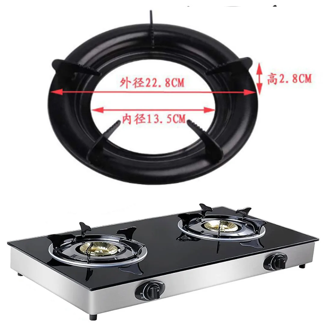 Gas Stove Holder Energy-Saving Cover Gas Stove Bracket Kitchen Appliance Accessories Universal Ring Safe Portable