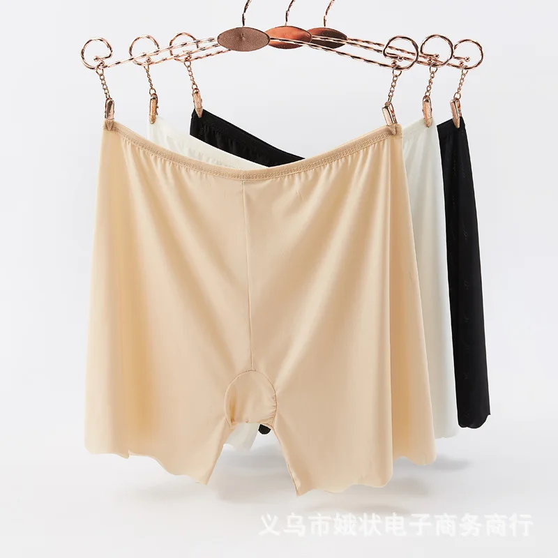 Women Soft Elastic Safety Pants High Waist Under Leggings Shorts Under Skirt Seamless Anti Chafing Boxer Panties Underwear