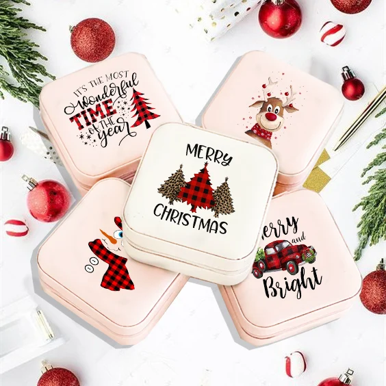 

Шкатулка для ювелирных украшений с надписью «Merry Christmas»