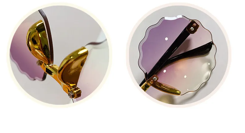 Children's Color Changing Sunglasses Retro Fashion Shade Sunglasses Girl Baby Frameless Party Travel Sunglasses_voghion.com