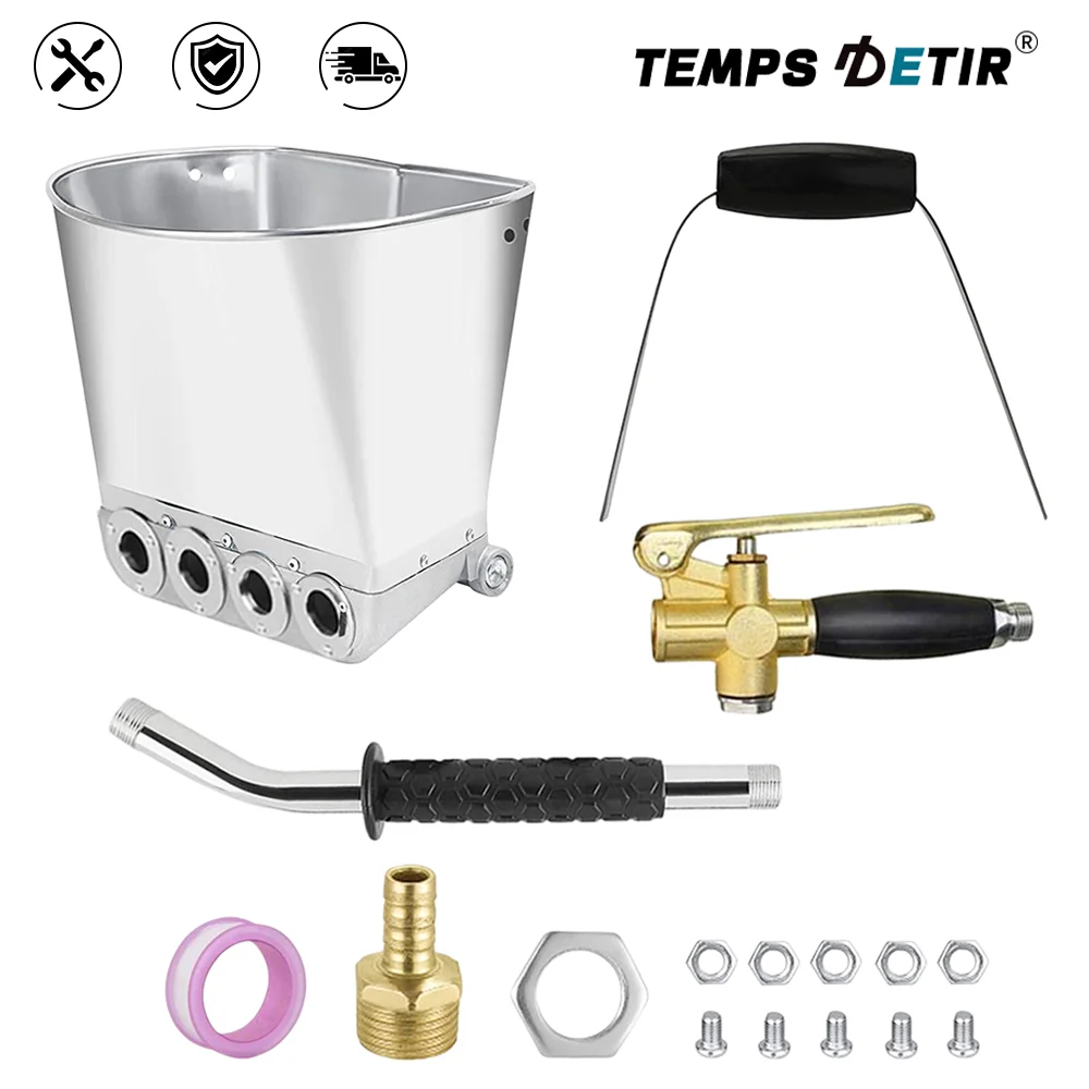 4LCementSprayGunHomeCementPlasterSprayer4HoleRapidSprayGun