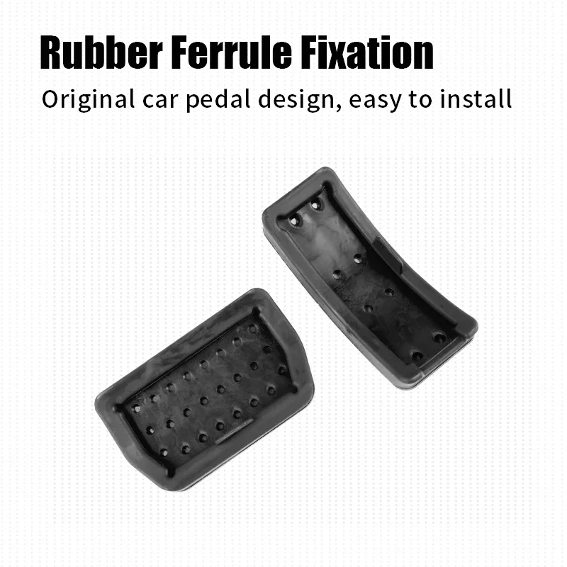 Car Pedal Cover For Geely Xingyue L Monjaro KX11-Gas Fuel Brake Pedal Accelerator Non-Drilling Cover Pad pedal cover