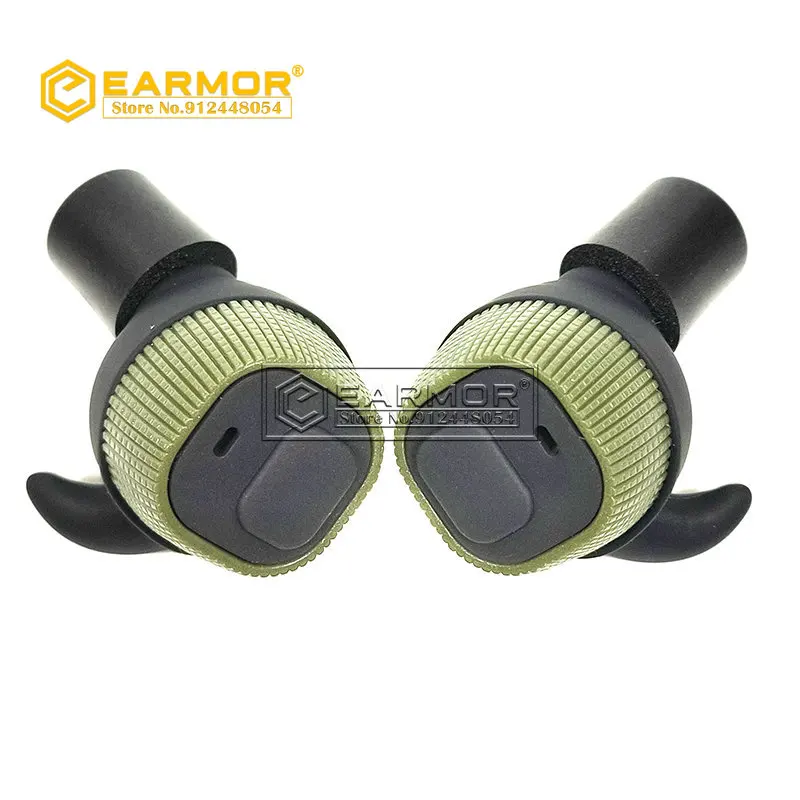 EARMOR M20T Tapones Electrónicos Para Disparar - NRR 26dB, Bluetooth 5.3, 3 Modos De Cancelación De Ruido