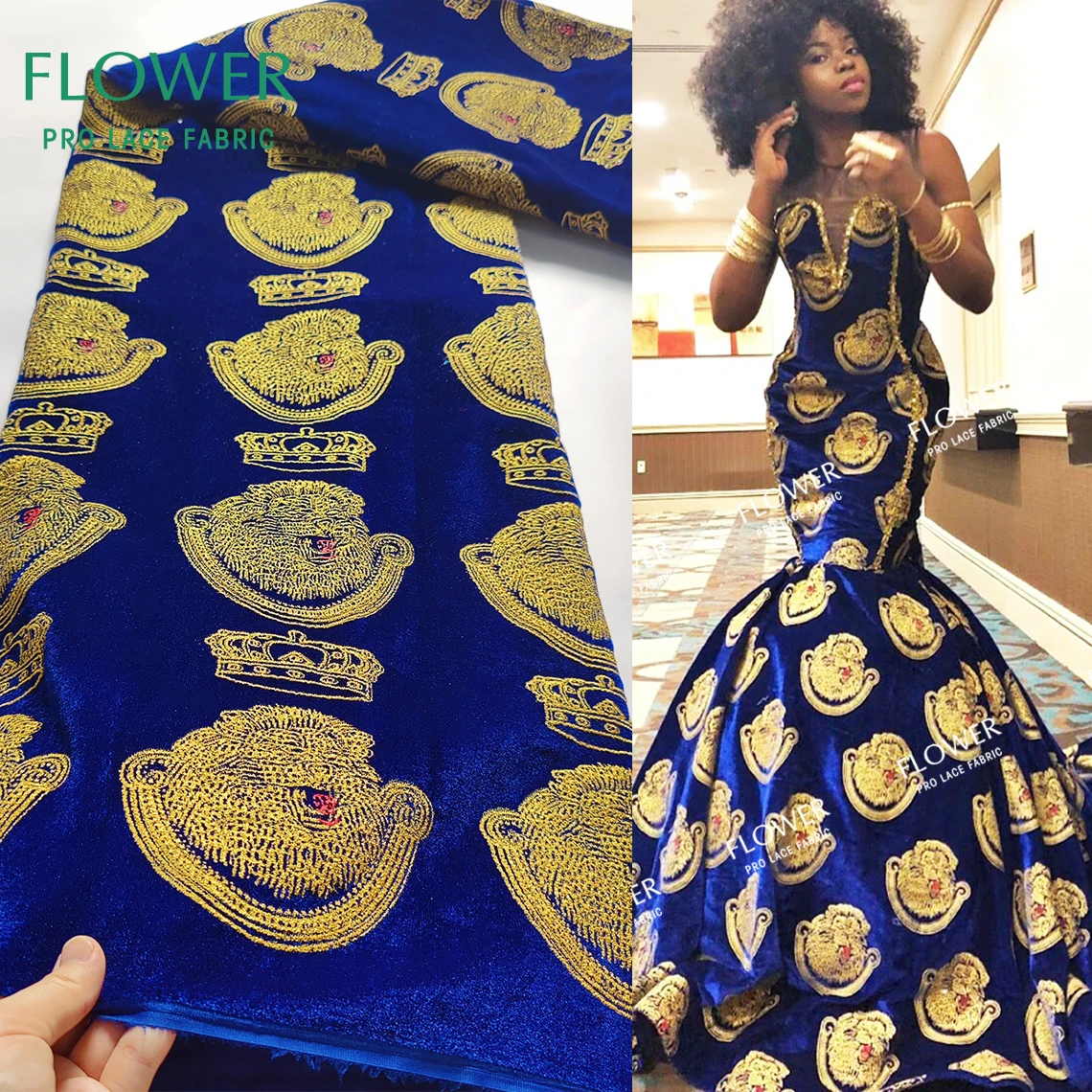 What Makes the Royal Blue African Ankara Wedding Dress a Smart Price Choice  for Brides and