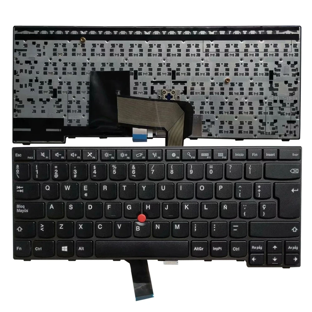 

Spanish Laptop Keyboard for lenovo ThinkPad L440 L450 L460 L470 T431S T440 T440P T440S T450 T450S e440 e431S T460 E431 Pointer